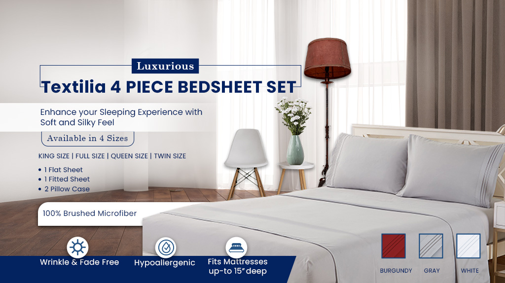 best bedsheet set from styleasia and textilia